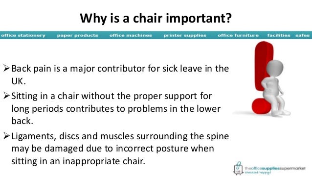 Choosing a good office chair