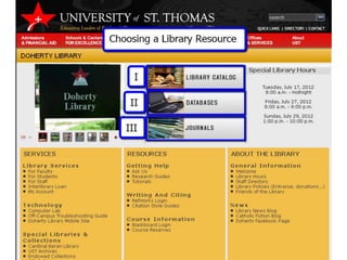 Choose a Library Resource