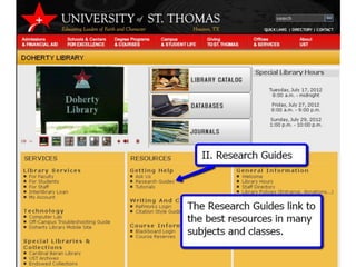 Choose a Library Database