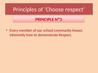 CHOOSE RESPECT slides for students presentation.ppt