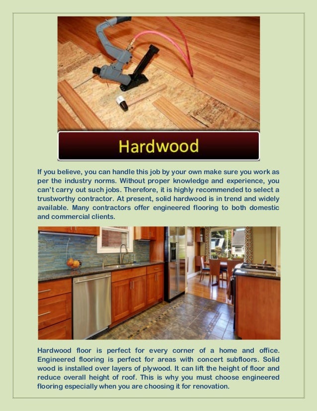 Choose Solid Wood Floor For A Classy Home