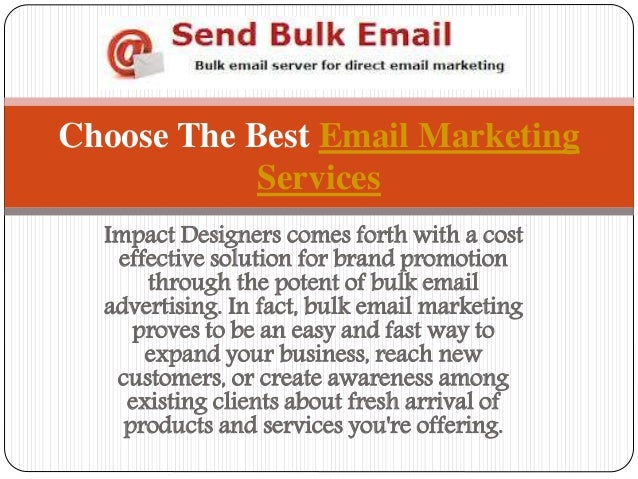 Choose The Best Email Marketing Services