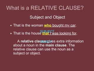 Comprehensive Guide to Relative Clauses: Defining, Non-Defining, and ...
