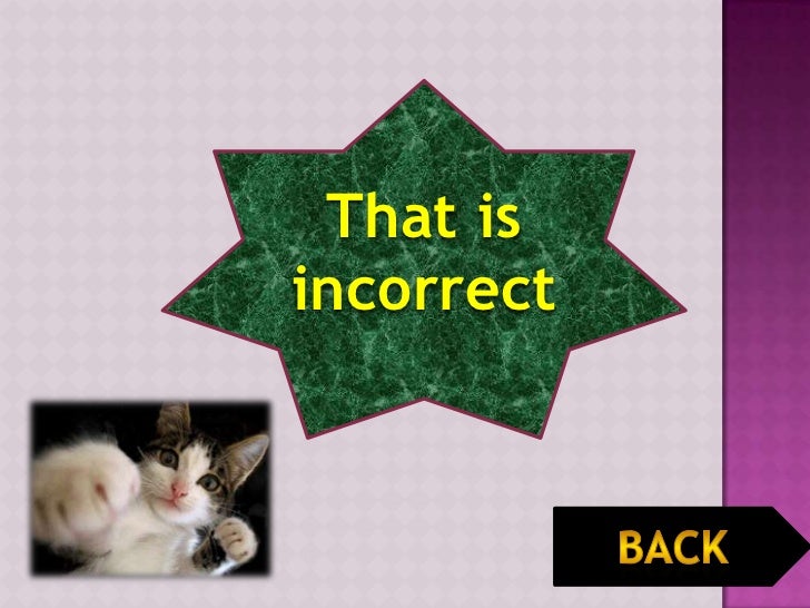 Choose the correct alternative to the question