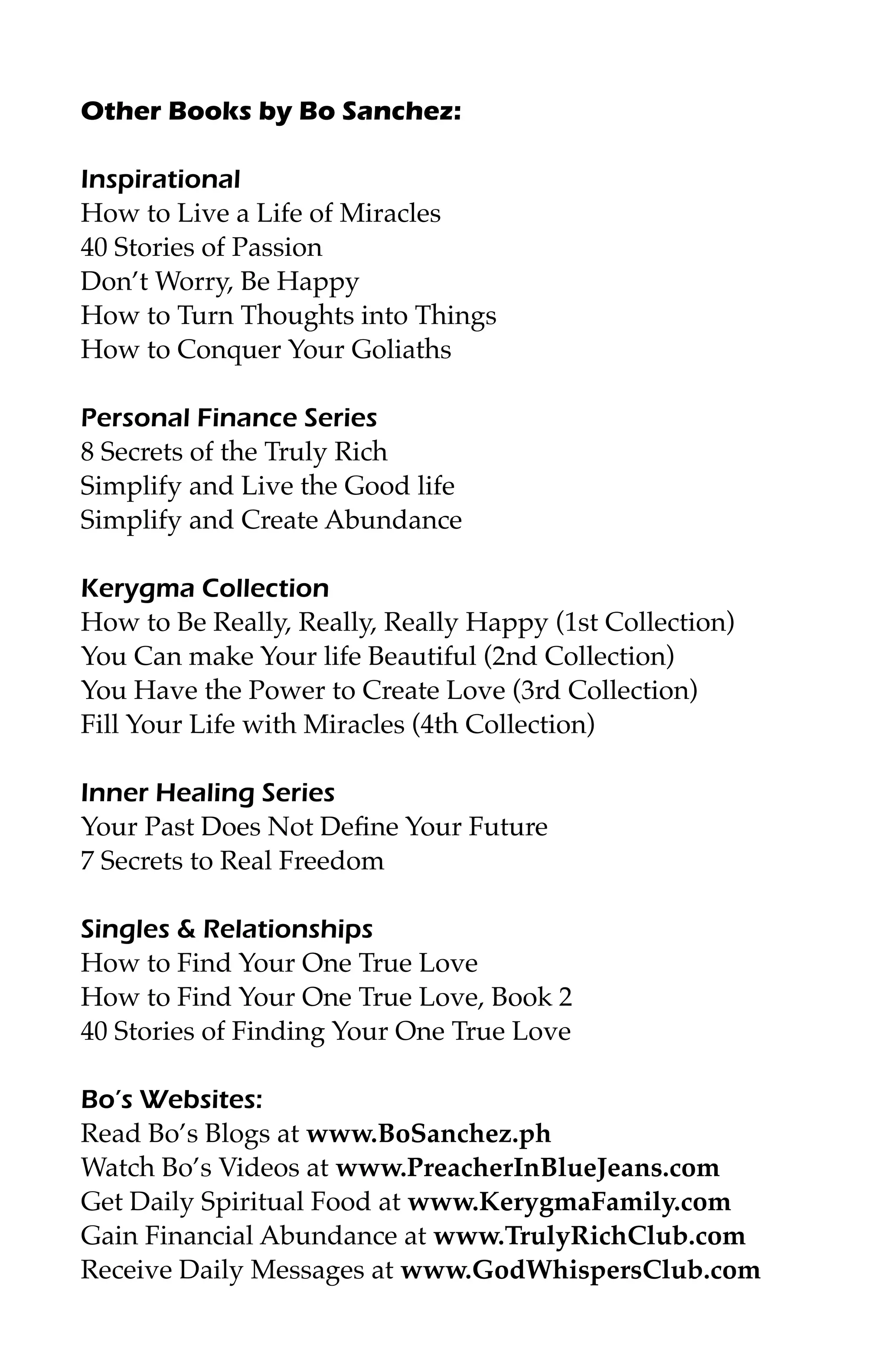 Choose to be wealthy - Bo Sanchez | PDF, image size:2048x3164