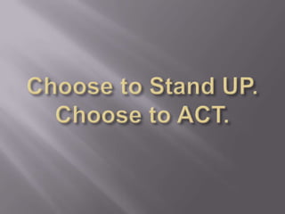 Anti-Bullying PSA - Collaborative Project | PPTX