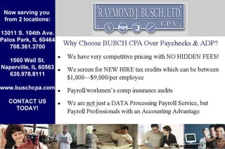 Choose us for your payroll needs