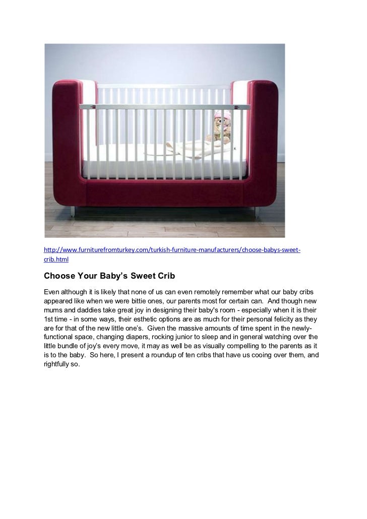 baby furniture manufacturers