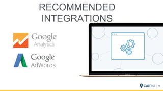 RECOMMENDED
INTEGRATIONS
14
 