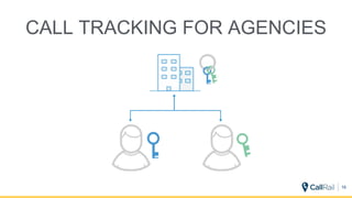 CALL TRACKING FOR AGENCIES
16
 