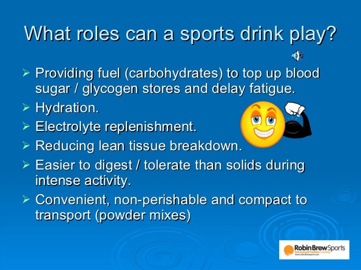 Hydration Strategies Choosing a Sports Drink