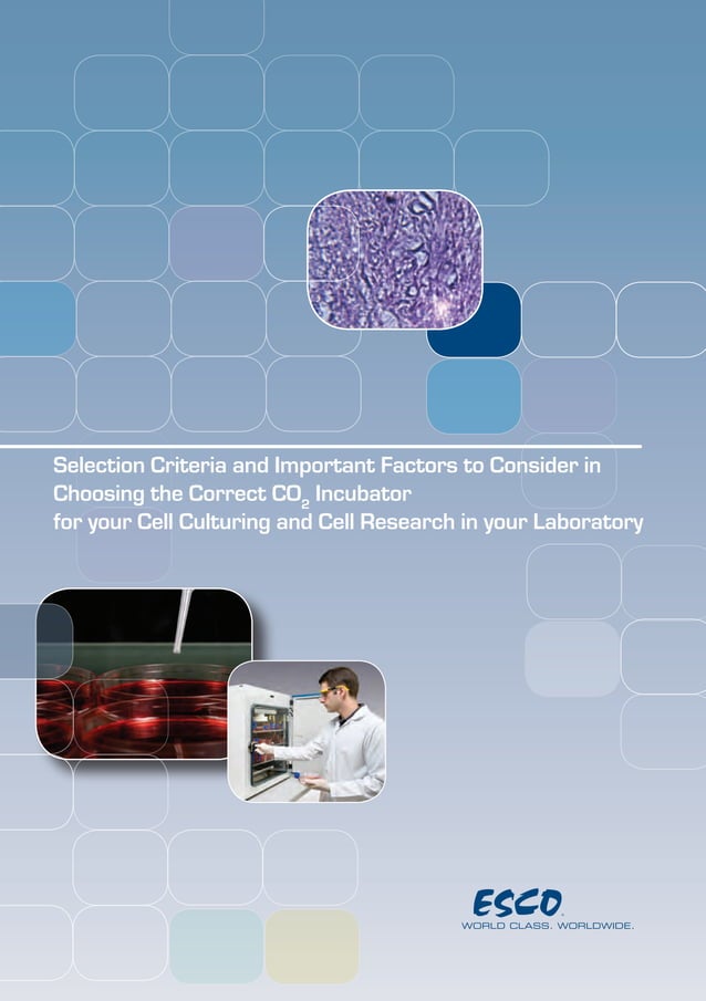 Choosing the Right CO2 Incubator PDF