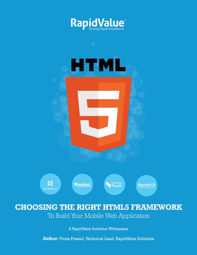 Choosing the Right HTML5 Framework to Build your Mobile Web Application ...