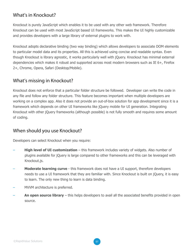 Choosing the Right HTML5 Framework to Build your Mobile Web Application ...
