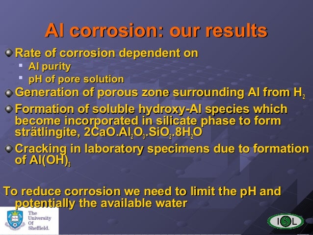 Pattern Formation In Silicate Glass Corrosion Zones | choosing a cement for encapsulation of nuclear wastes Pattern Formation In Silicate Glass Corrosion Zones | choosing a cement for encapsulation of nuclear wastes