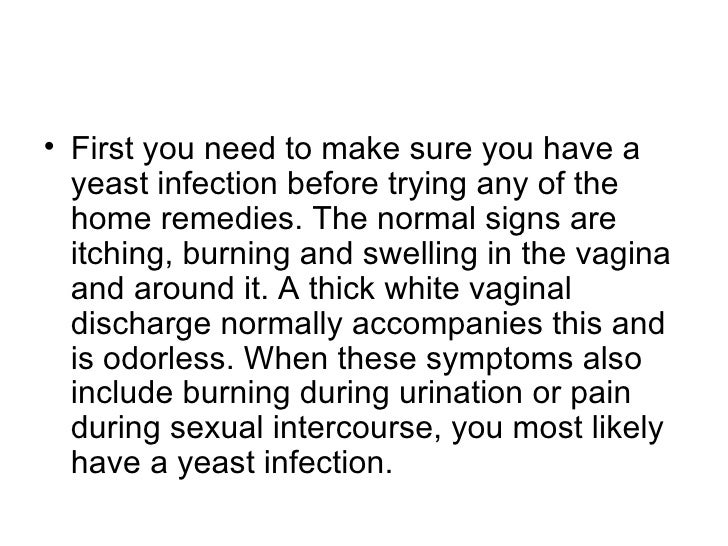 Choosing a common at home yeast infection treatment