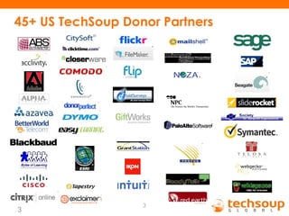 45+ US TechSoup Donor Partners 