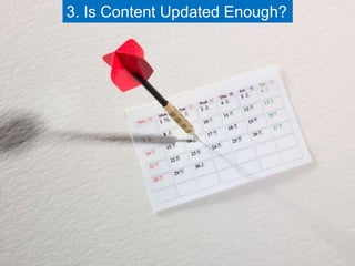 3. Is Content Updated Enough?
 