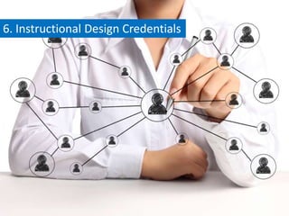 6. Instructional Design Credentials
 