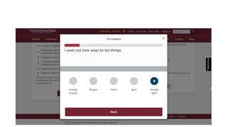 Choosing a path self assessment sample