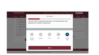 Choosing a path self assessment sample