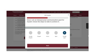 Choosing a path self assessment sample