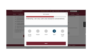 Choosing a path self assessment sample