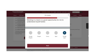 Choosing a path self assessment sample
