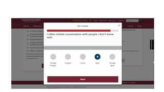 Choosing a path self assessment sample