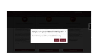 Choosing a path self assessment sample