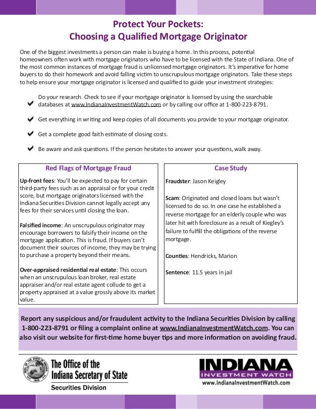 Choosing a Qualified Mortgage Originator