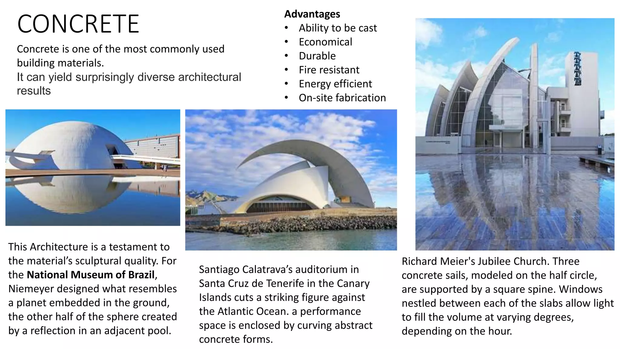 Choosing architectural materials | PPTX