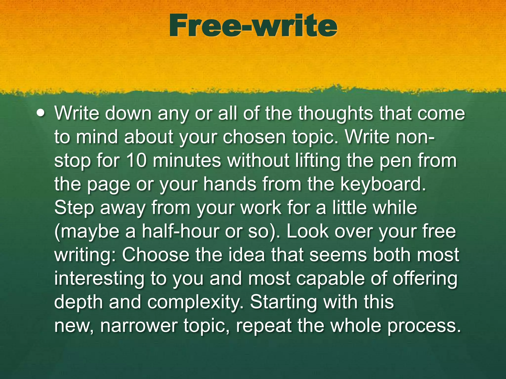 MindMap Website
 Easy to use Website for brainstorming:
             https://bubbl.us/
 