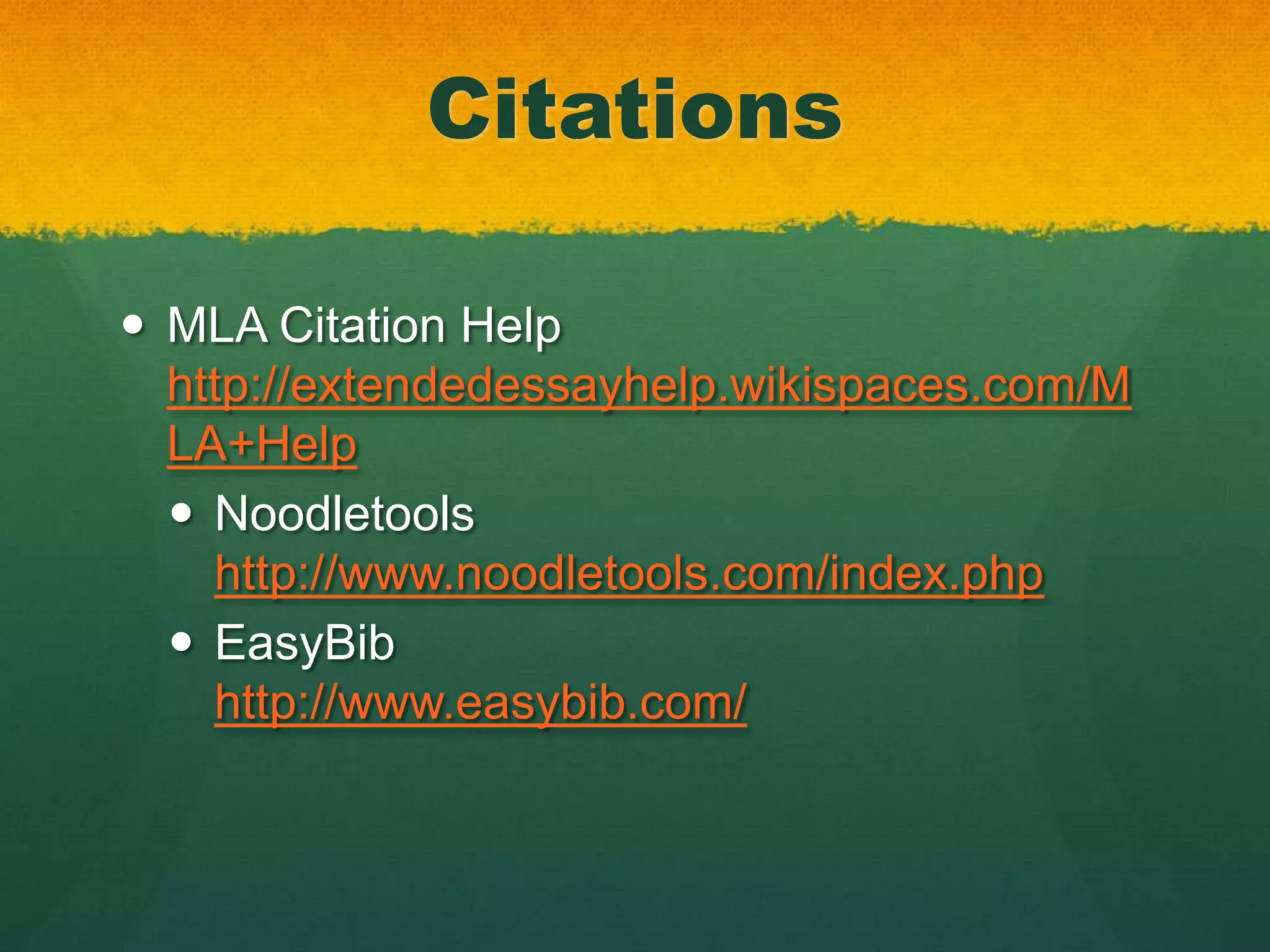 Writing a Thesis
1. Does the thesis inspire a reasonable reader to ask, "How?" or
   Why?"
2. Would a reasonable reader NOT respond with "Duh!" or "So
   what?" or "Gee, no kidding!" or "Who cares?"
3. Does the thesis avoid general phrasing and/or sweeping words
   such as "all" or "none" or "every"?
4. Does the thesis lead the reader toward the topic sentences
   (the subtopics needed to prove the thesis)?
5. Can the thesis be adequately developed in the required length
   of the paper or project?
Writing a Thesis:
http://sdst.libguides.com/content.php?pid=184760&sid=1552957
 