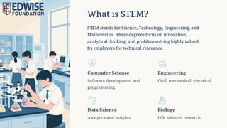 Choosing Between STEM and Non-STEM Paths in the USA. | PDF