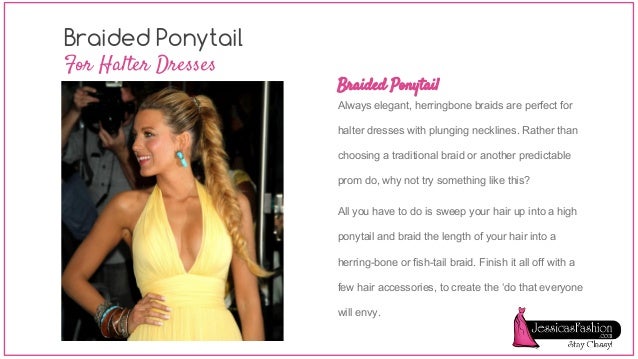 Choosing hairstyle based on your dress neckline Choosing hairstyle based on your dress neckline