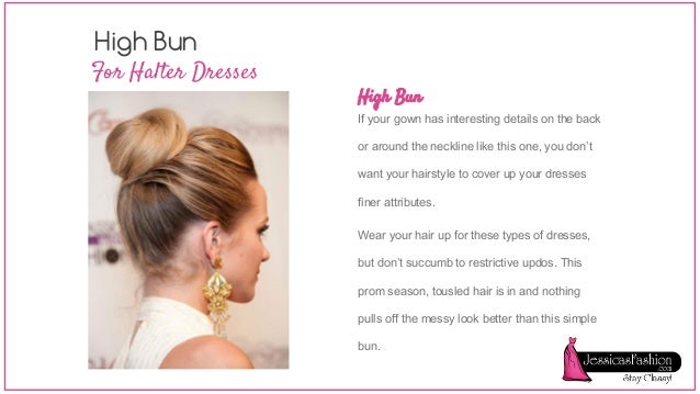 Choosing Hairstyle Based On Your Dress Neckline