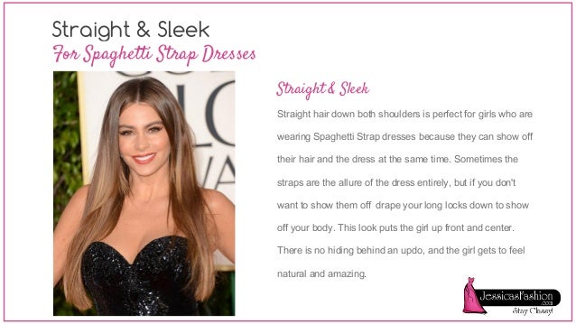 Choosing Hairstyle Based On Your Dress Neckline