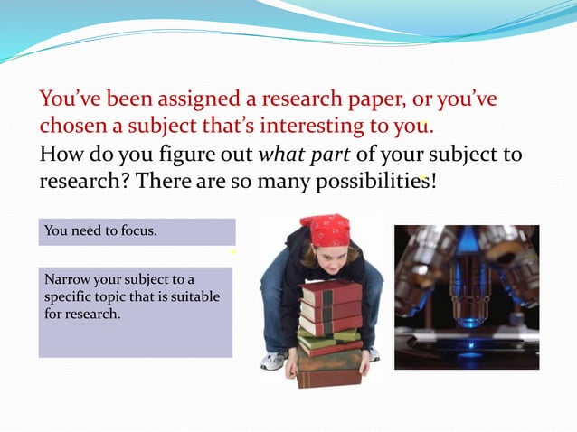 Choosing Research Topic 1 Pptx