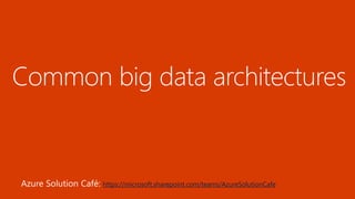Schneider Electric Architecture
Event hubs
Machine
Learning
Flatten &
Metadata Join
Data Factory: Move Data, Orchestrate, ...