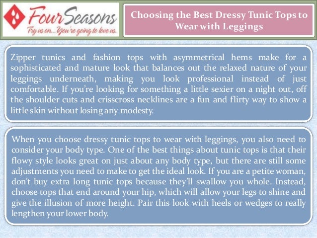 dressy tunic tops for leggings