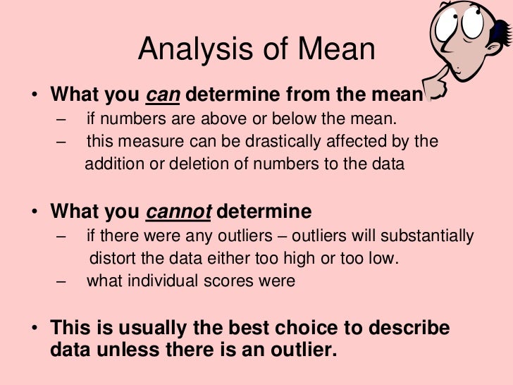 Image result for determining appropriate measure of central tendency