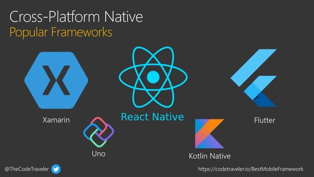 Choosing The Best Mobile App Framework | PPT