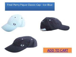ADD TO CART
Fred Perry Pique Classic Cap - Ice Blue
 