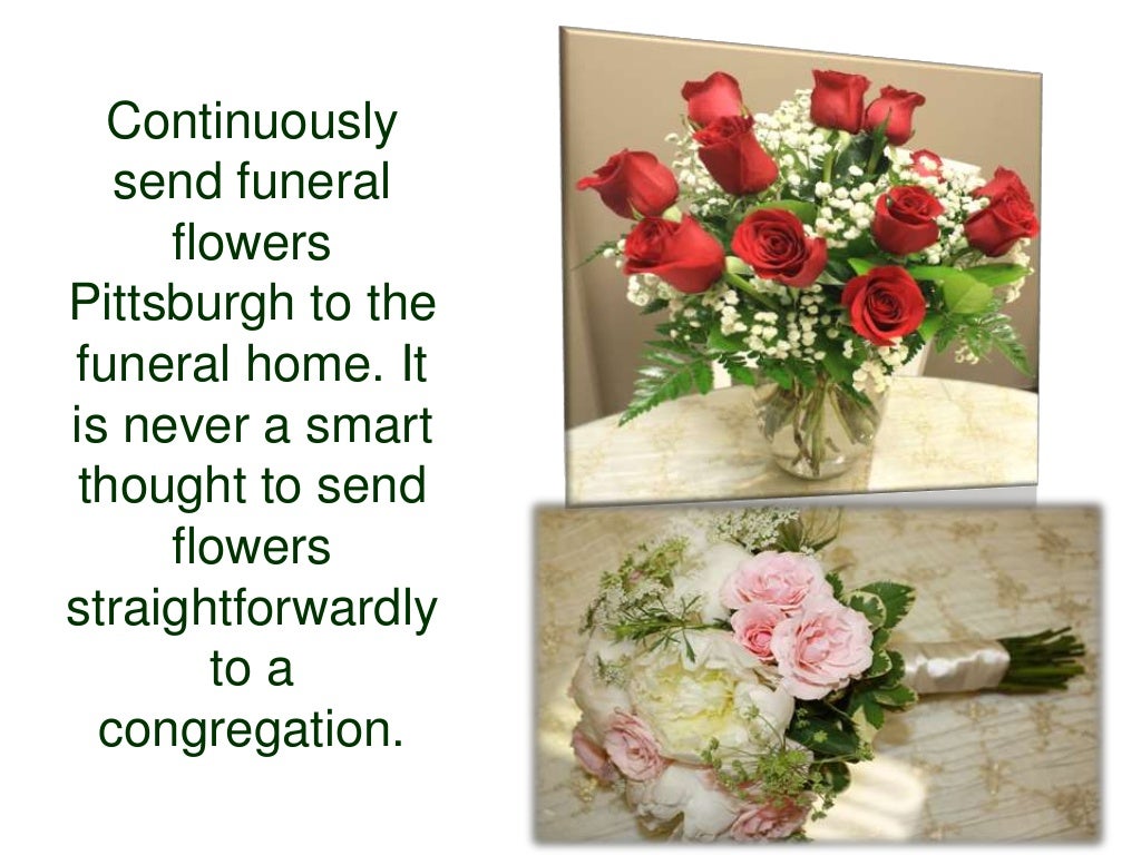 Choosing the right funeral flowers pittsburgh