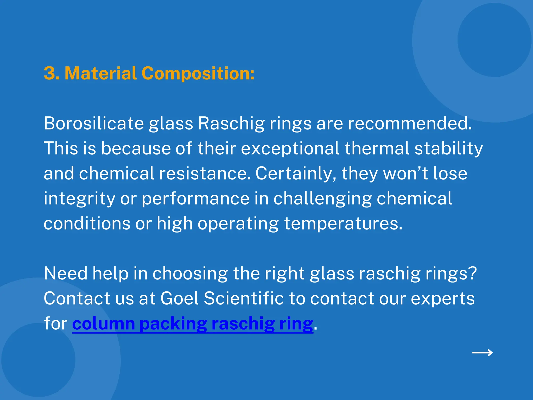Choosing the right glass raschig rings: a quick guide | PPT