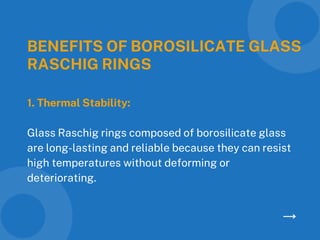 Choosing the right glass raschig rings: a quick guide | PPTX
