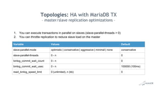 Choosing the right high availability strategy | PDF