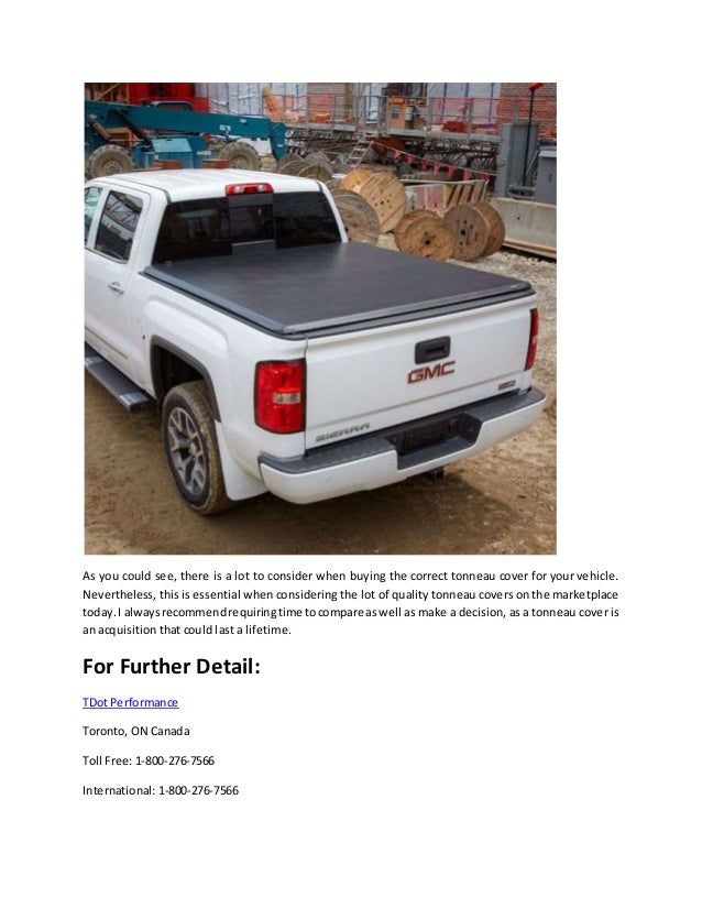 Choosing The Right Tonneau Cover For Your Truck