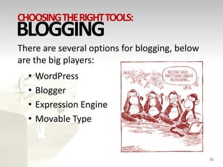 Choosing The Right Tools